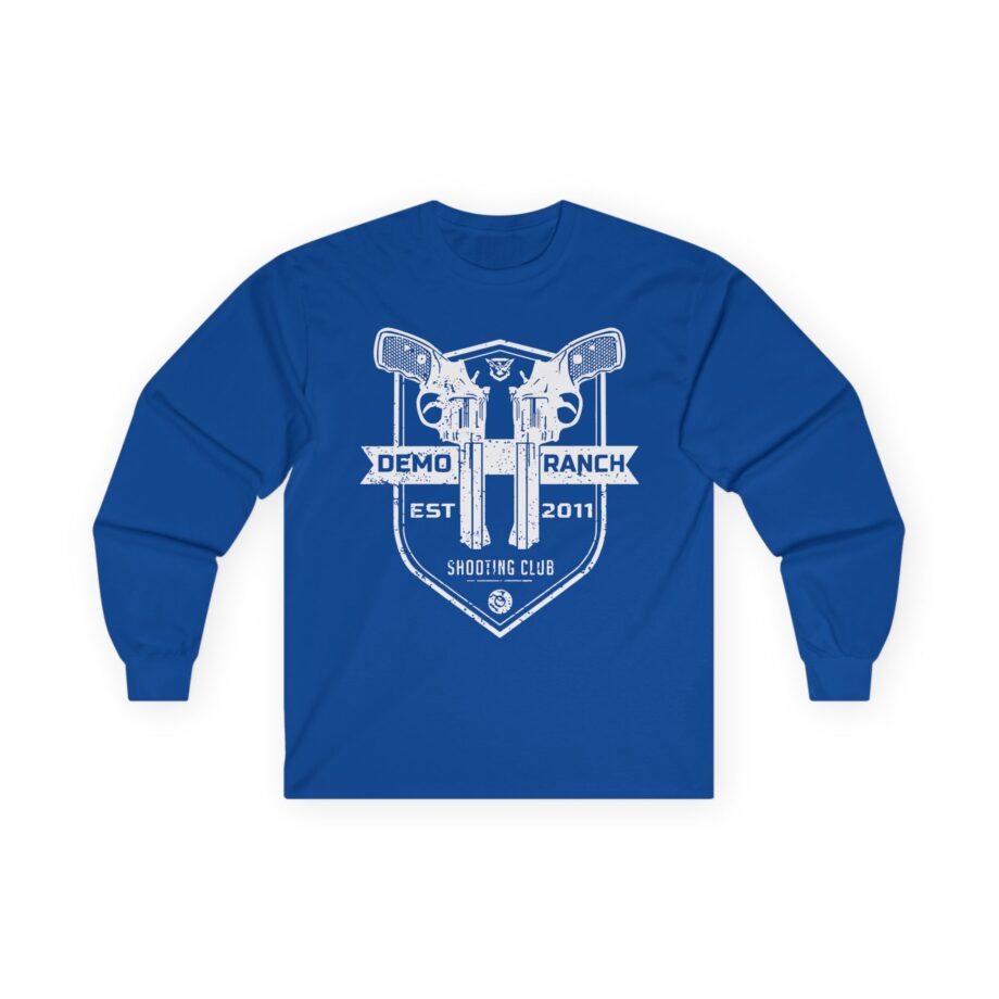 Demo Ranch Shooting Club Pocket Unisex Ultra Cotton Long Sleeve Tee