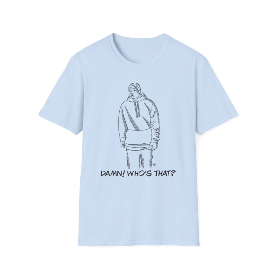 Talkville Damn! Who's That Unisex Softstyle T-shirt