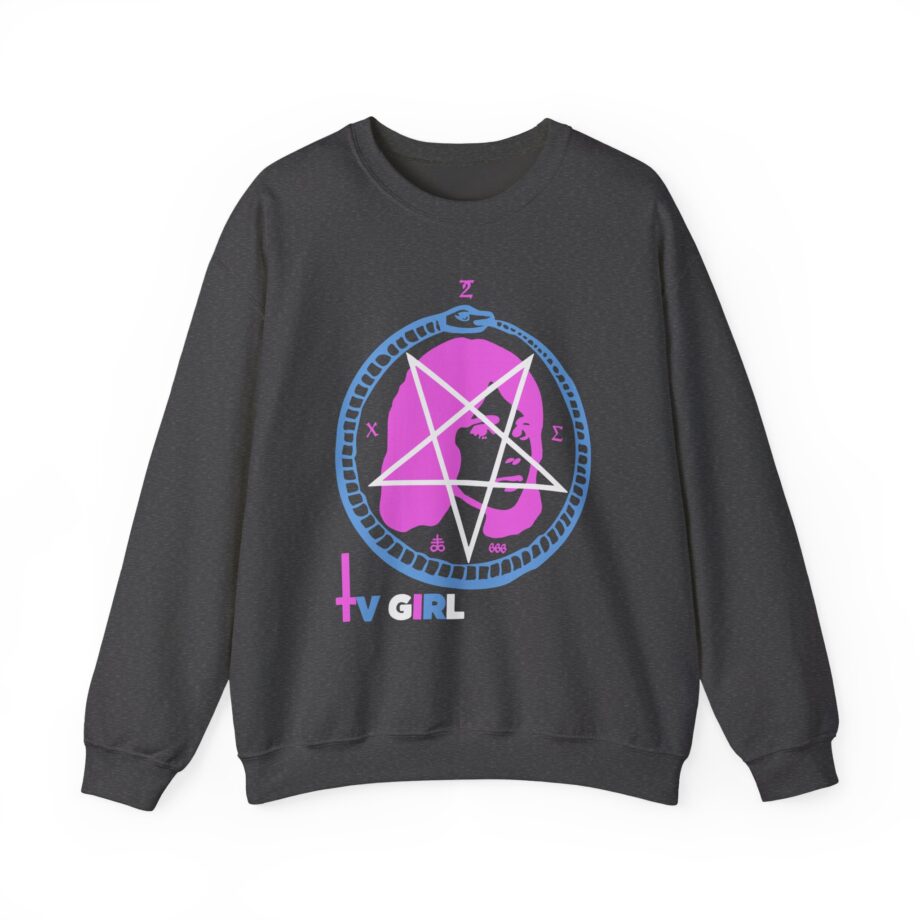 Tv Girl Unisex Heavy Blend Crewneck Sweatshirt