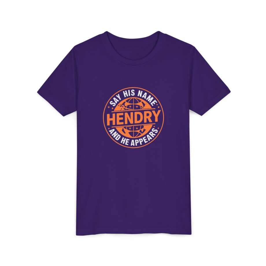 Say His Name Joe Hendry Youth Short Sleeve Tee