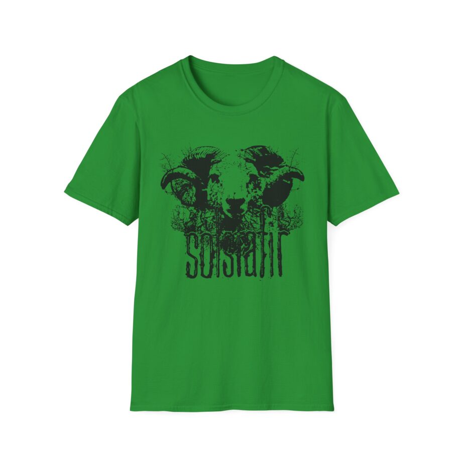 Solstafir Ram Olive Unisex Softstyle T-Shirt