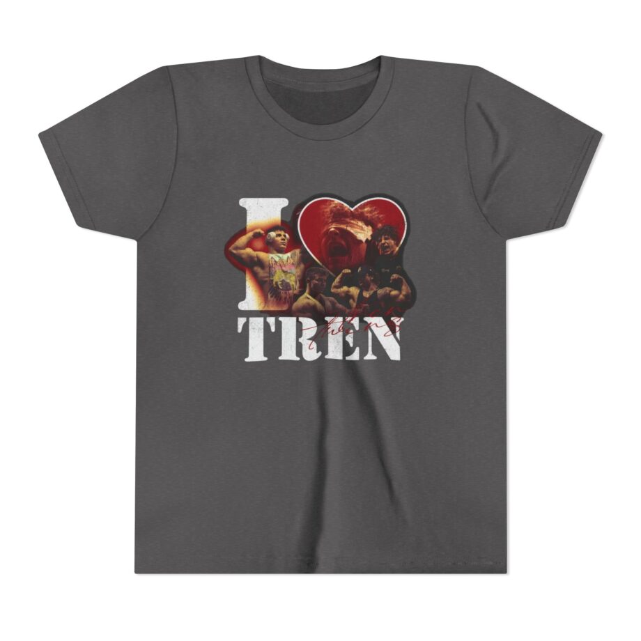 I Love Tren Tren Twins Youth Short Sleeve Tee