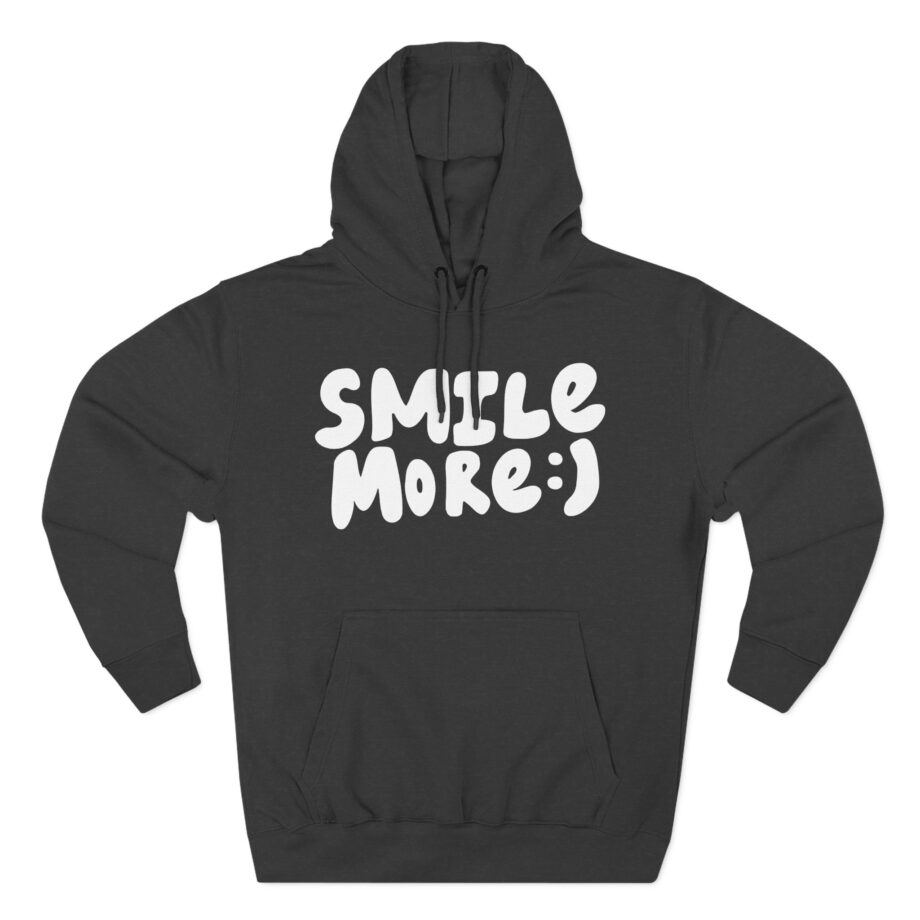 Roman Atwood Smile More  Three-Panel Fleece Hoodie