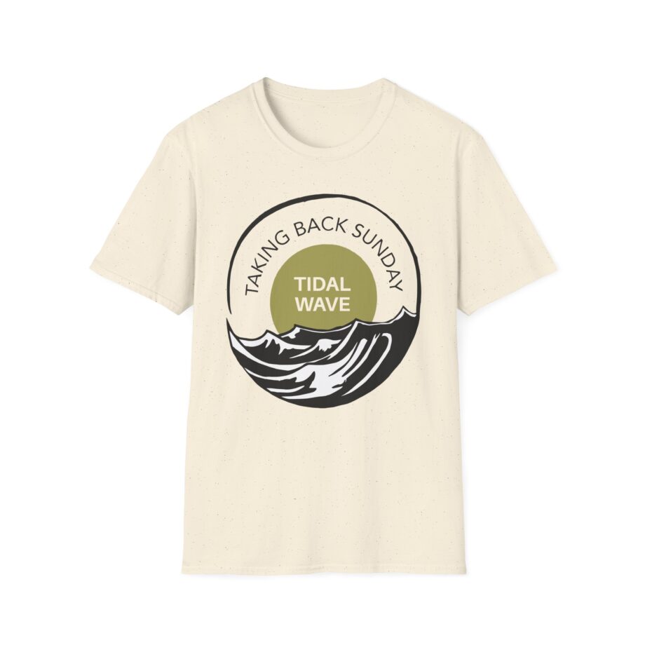 Taking Back Sunday Tidal Wave Raglan Unisex Softstyle T-shirt