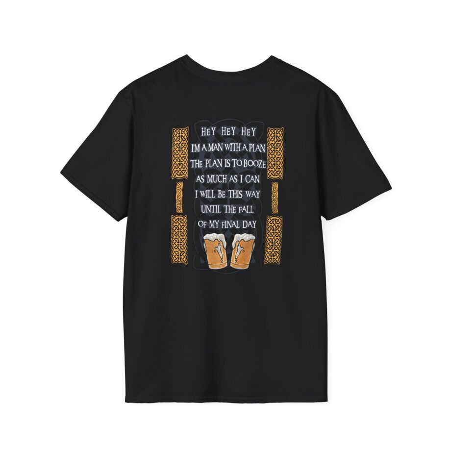 Korpiklaani a Man With a Plan Unisex Softstyle T-shirt