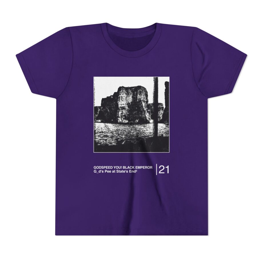 Godspeed You! Black Emperor God's Pee at State's End! Youth Short Sleeve Tee