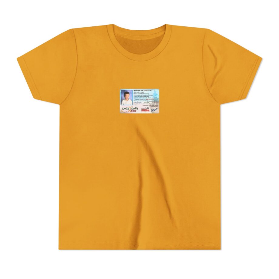 Slushy Noobz Smile Safe Kids Youth Short Sleeve Tee