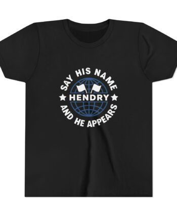 Say His Name Joe Hendry Youth Short Sleeve Tee