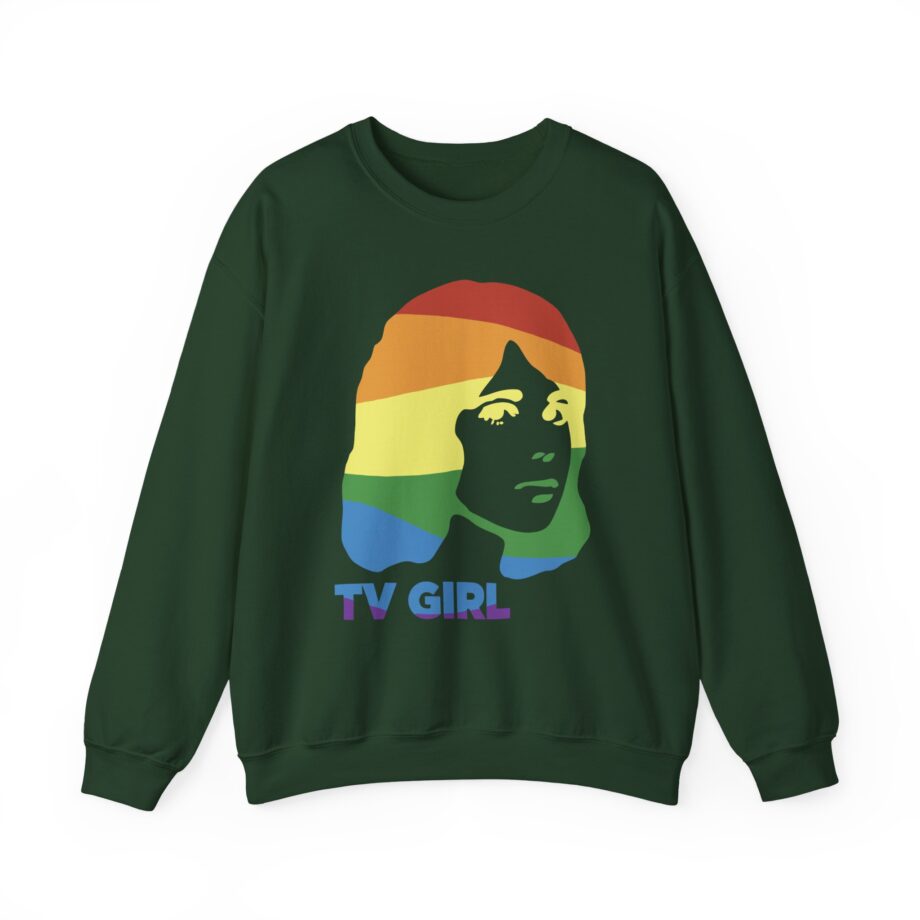 Tv Girl Unisex Heavy Blend Crewneck Sweatshirt