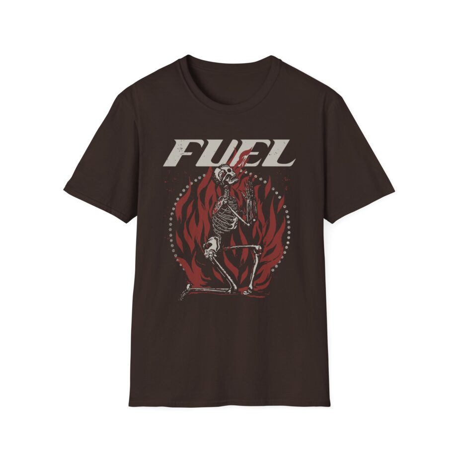Fuel Camo Flame Prayer Unisex Softstyle T-shirt