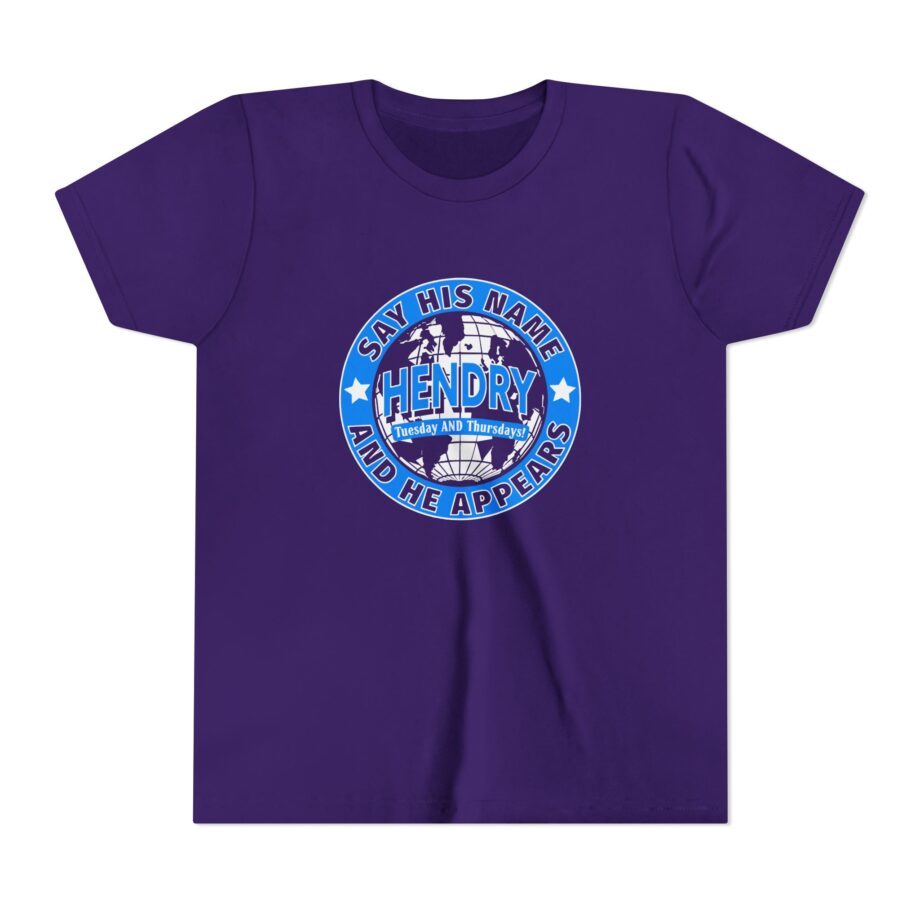 Say His Name Joe Hendry Youth Short Sleeve Tee