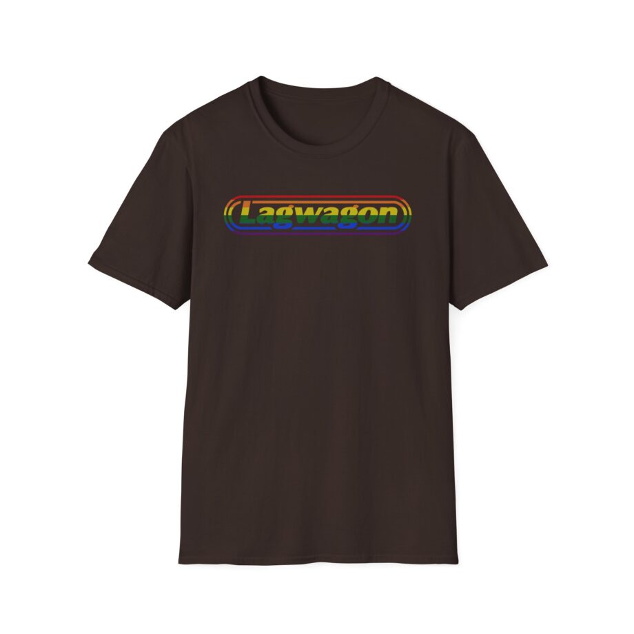 Lagwagon Rainbow Bandaid Unisex Softstyle T-shirt