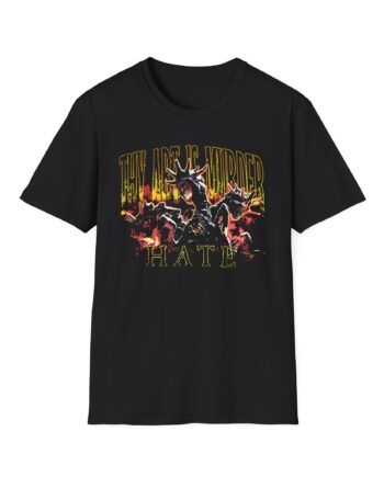 Thy Art is Murders Hate Unisex Softstyle T-shirt