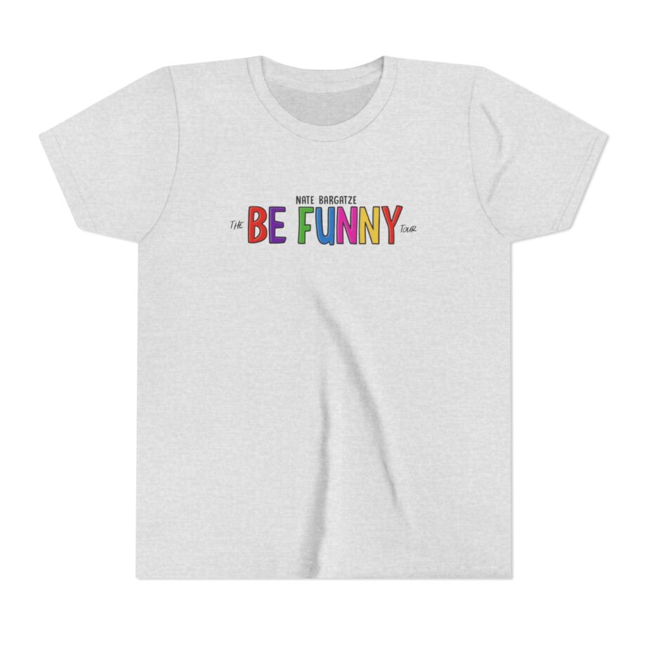Nate Bargatze Big Dumb Eyes Tour Youth Short Sleeve Tee