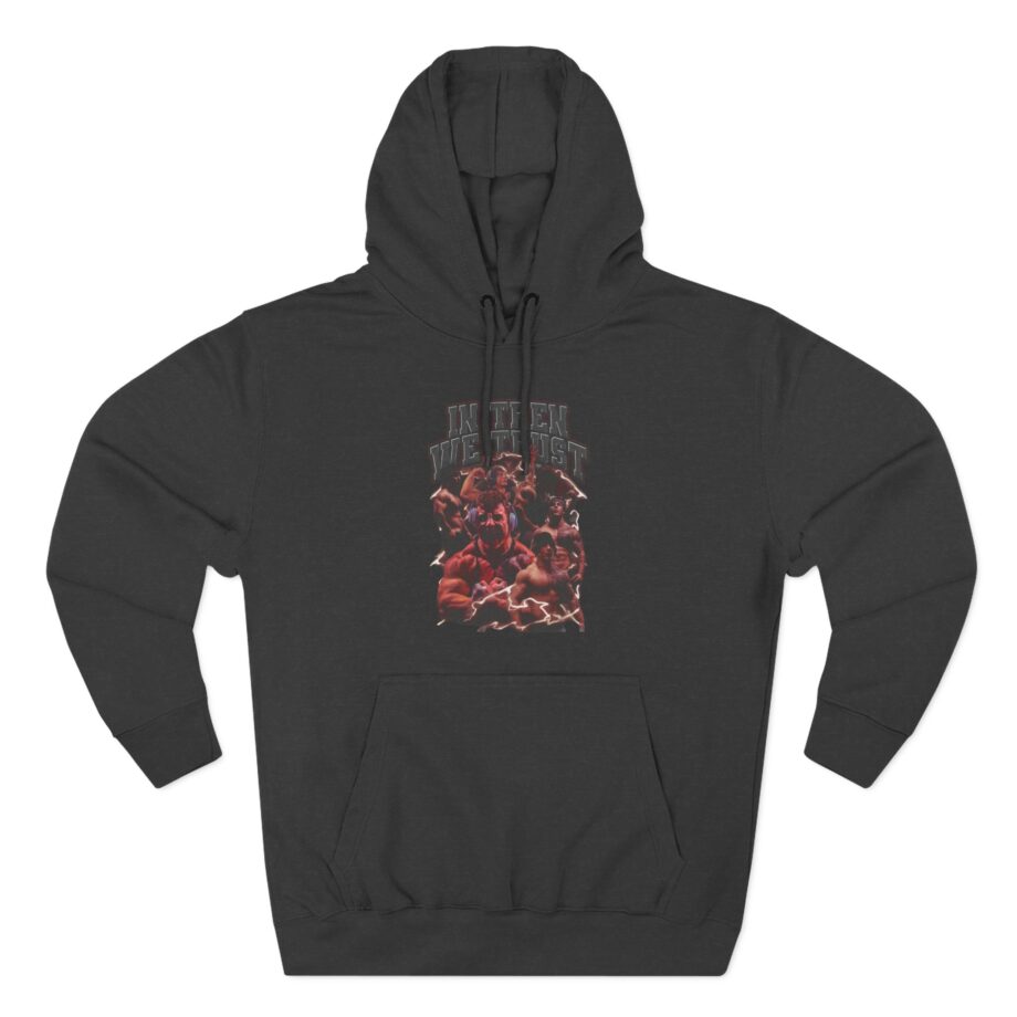 Tren Twins In Tren We Trust Three-Panel Fleece Hoodie