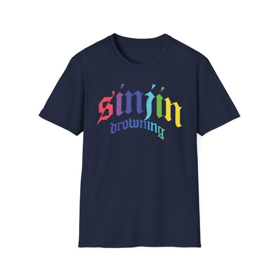Sinjin Drowning Unisex Softstyle T-shirt