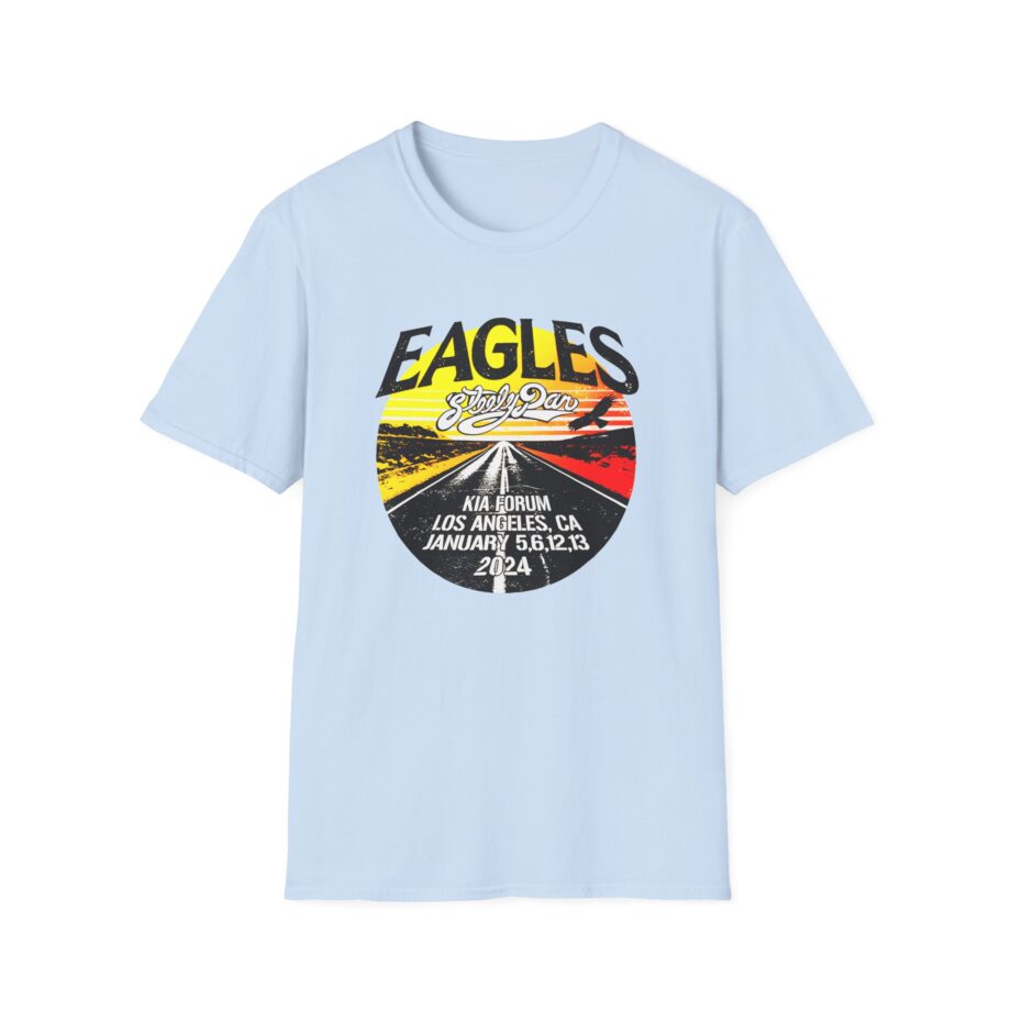 The Eagles The Long Goodbye 2024 Tour Los Angeles Unisex Softstyle T-Shirt