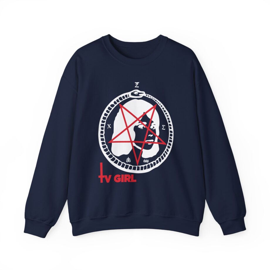 Tv Girl Unisex Heavy Blend Crewneck Sweatshirt