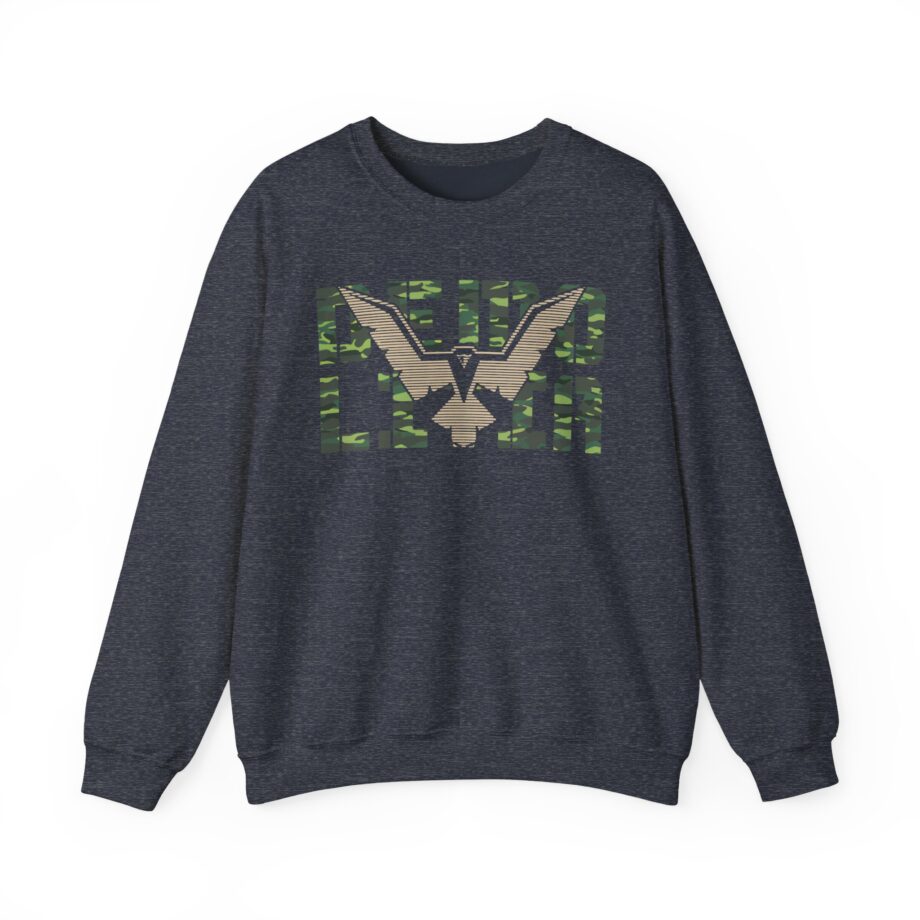 Eagle Emblem Unisex Heavy Blend Crewneck Sweatshirt
