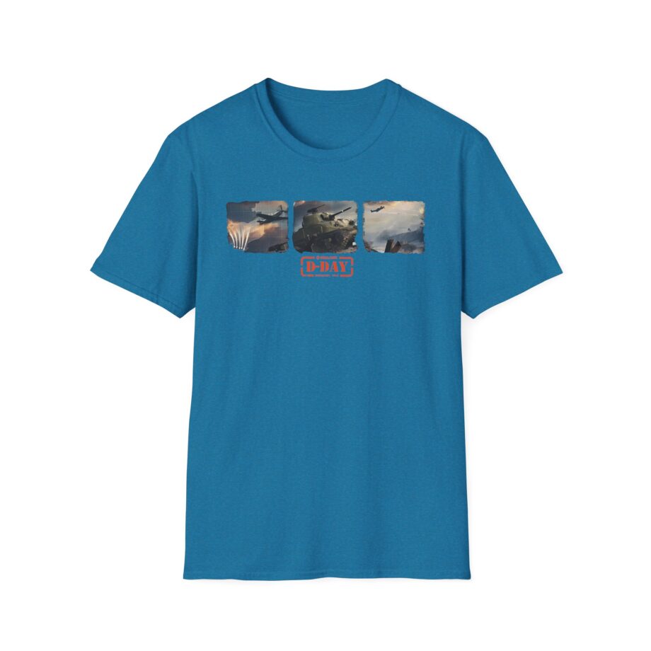 World of Tank Wot D-day Unisex Softstyle T-Shirt