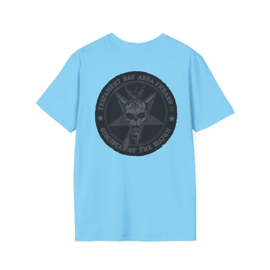 Testament Bay Area Thrash Blackout Unisex Softstyle T-Shirt