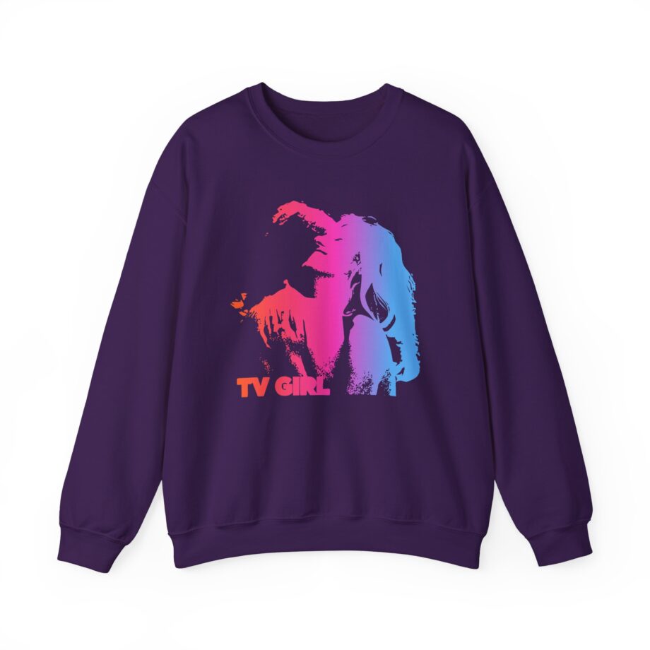 Tv Girl Unisex Heavy Blend Crewneck Sweatshirt