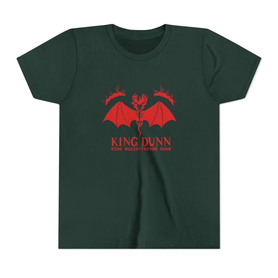 Melvins King Dunn King Buzzo Trevor Dunn Youth Short Sleeve Tee