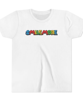 Roman Atwood Colorful Smile More Youth Short Sleeve Tee