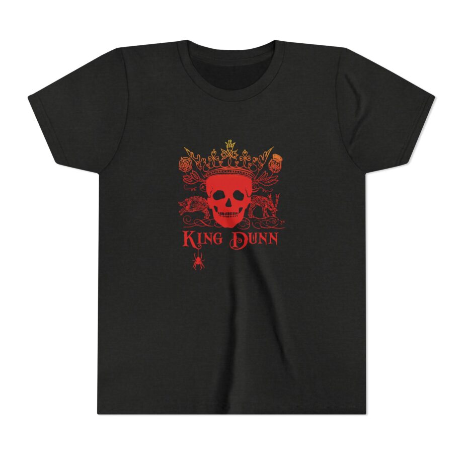 Melvins King Dunn Crown Skull Youth Short Sleeve Tee