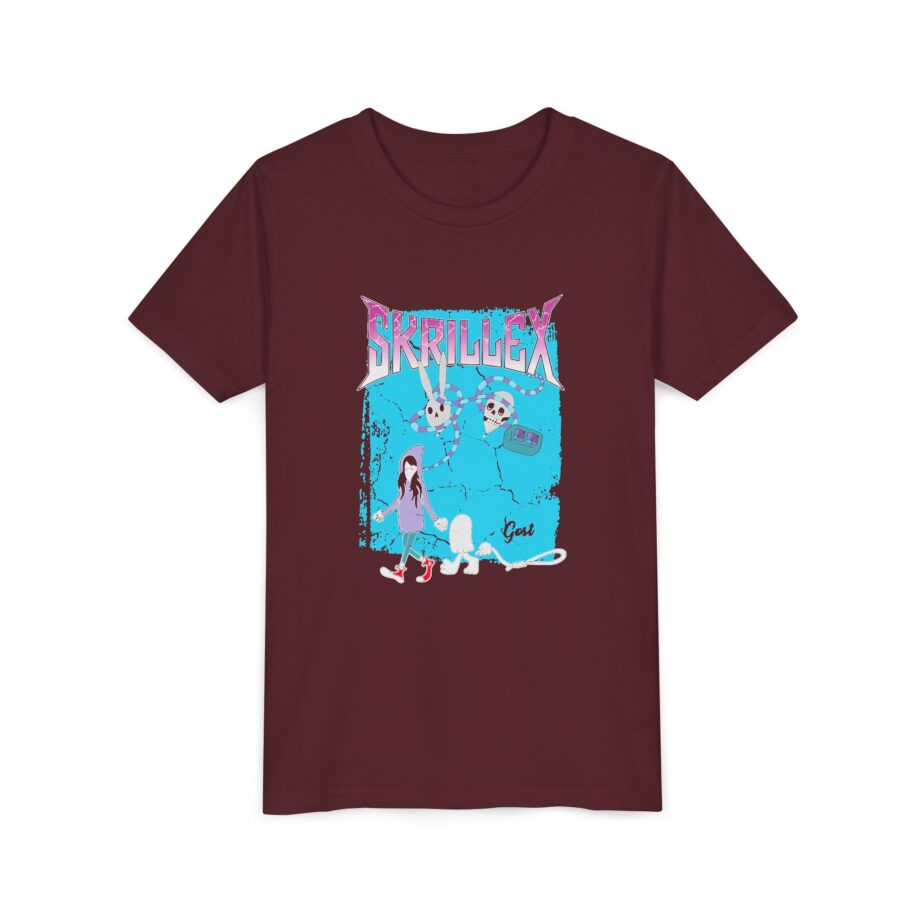 Skrillex Gost Album Cover Youth Short Sleeve Tee