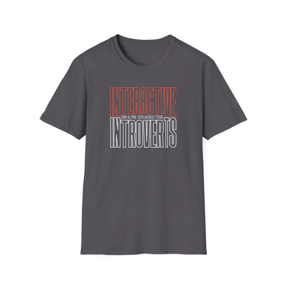 Dan and Phil Interactive Introverts Unisex Softstyle T-Shirt