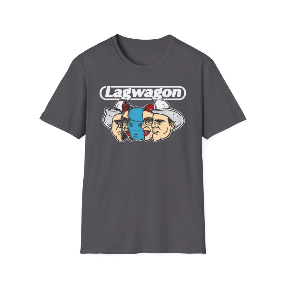 Lagwagon Faces of the Wagon Unisex Softstyle T-shirt