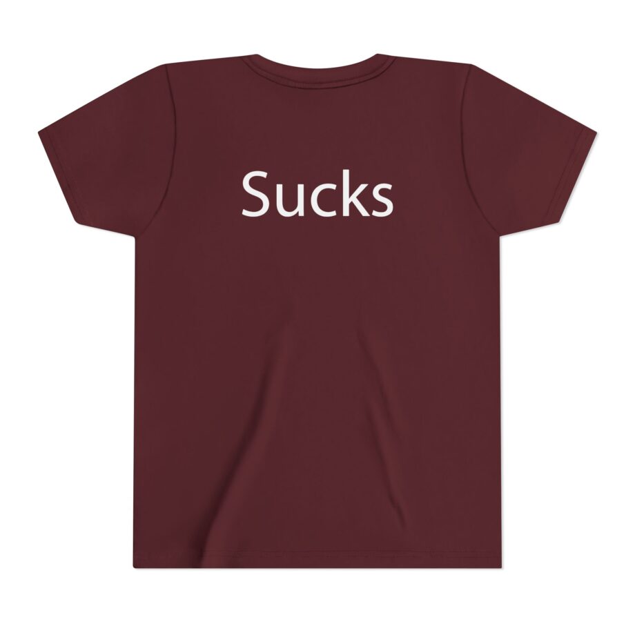 Slushy Noobz Martin Sucks Youth Short Sleeve Tee