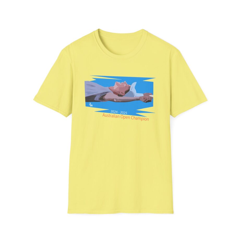 Jannik Sinner 2024-2025  Australian Open Champion Unisex Softstyle T-Shirt