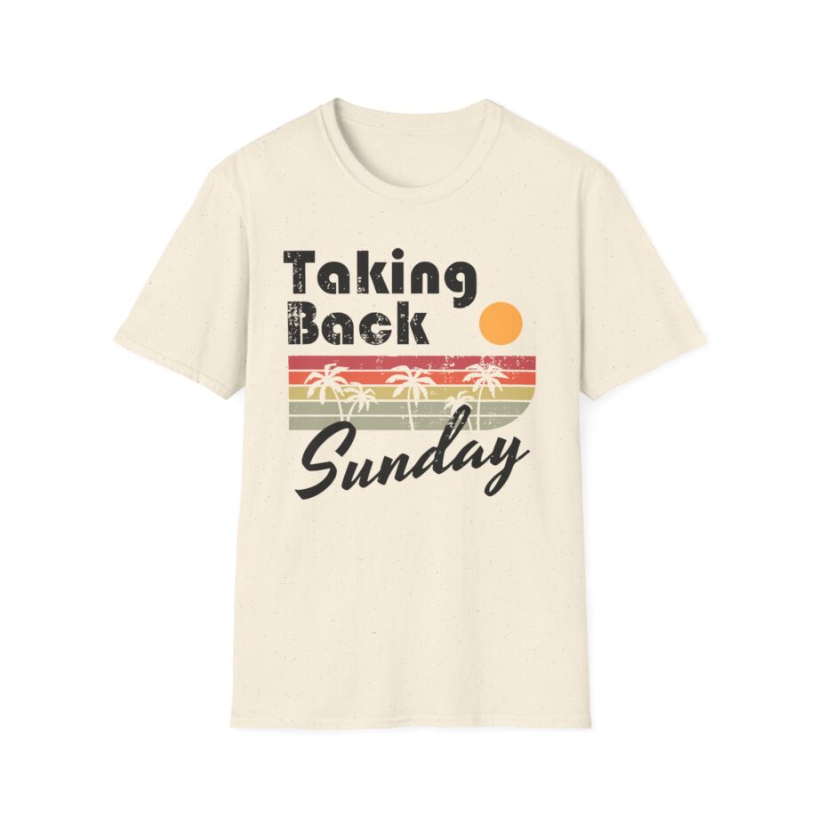 Taking Back Sunday Palm Raglan Unisex Softstyle T-shirt