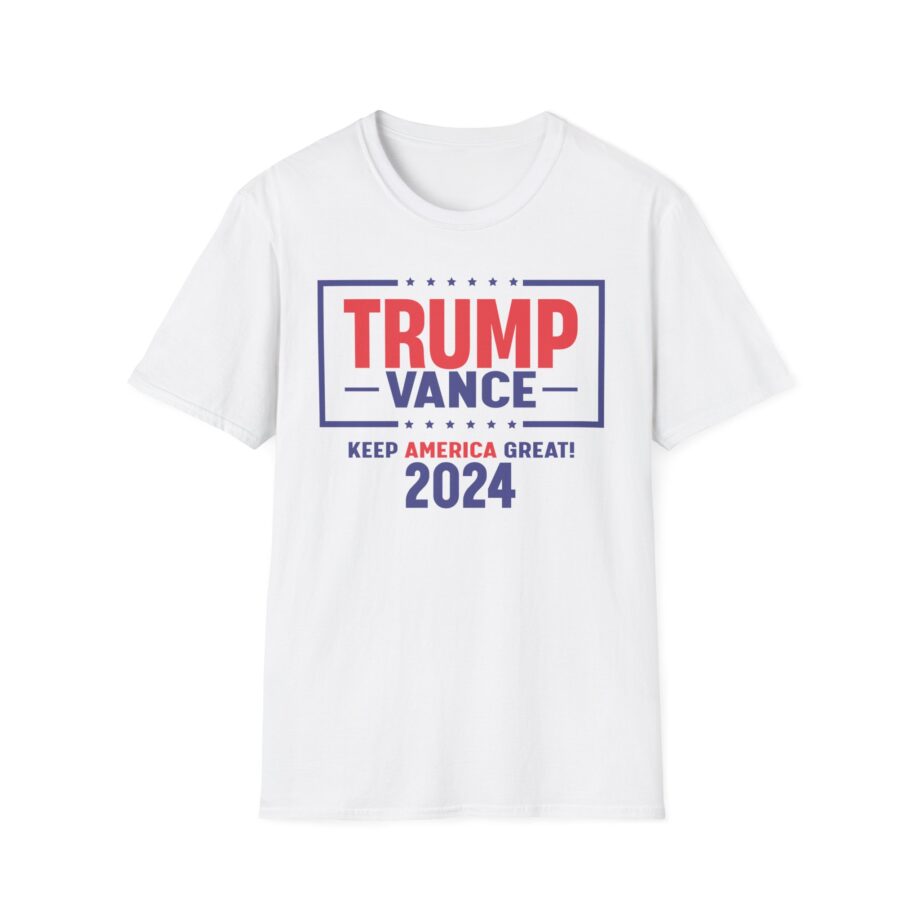 Trump Vance 2024 Keep America Great Unisex Softstyle T-shirt