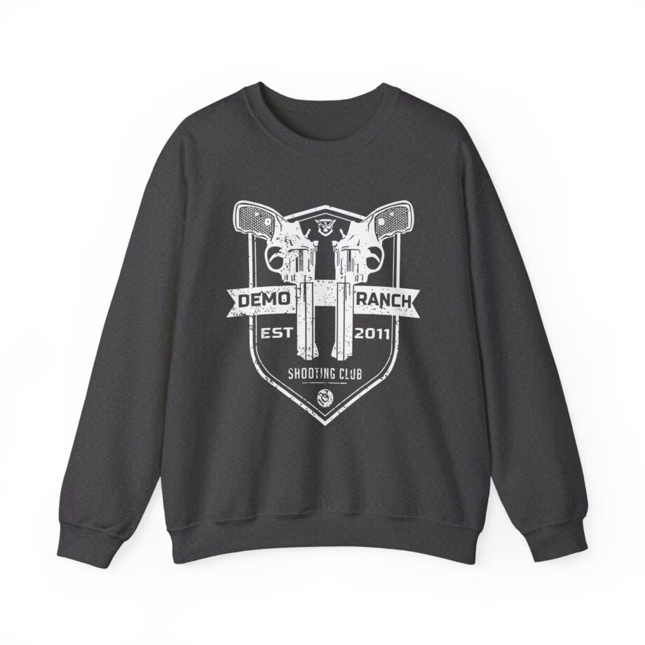 Demo Ranch Shooting Club Pocket Unisex Heavy Blend Crewneck Sweatshirt