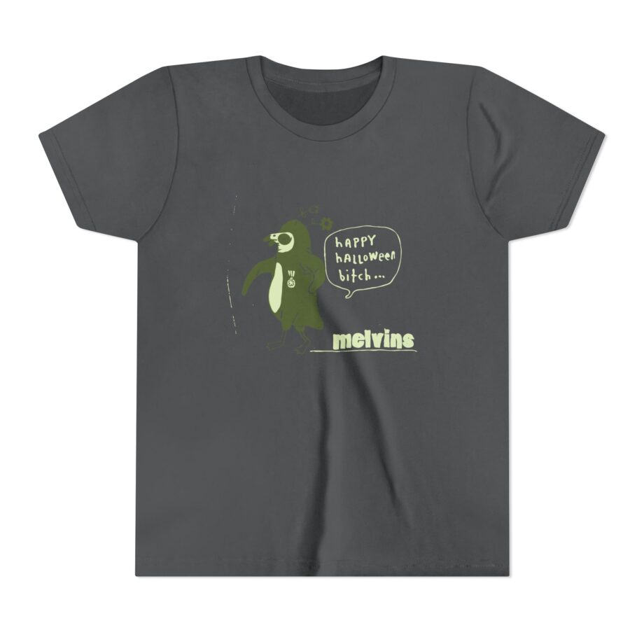 Melvins Happy Halloween Bitch Youth Short Sleeve Tee