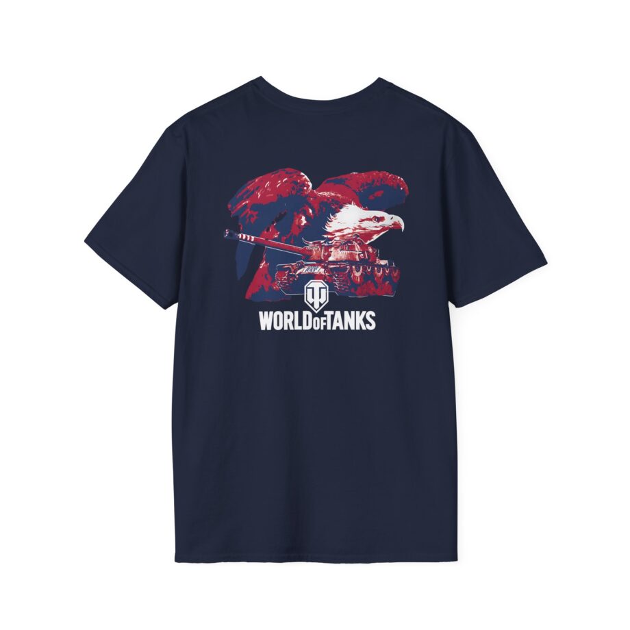 World of Tank Wot July 4th Eagle Unisex Softstyle T-Shirt