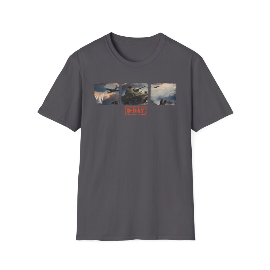 World of Tank Wot D-day Unisex Softstyle T-Shirt