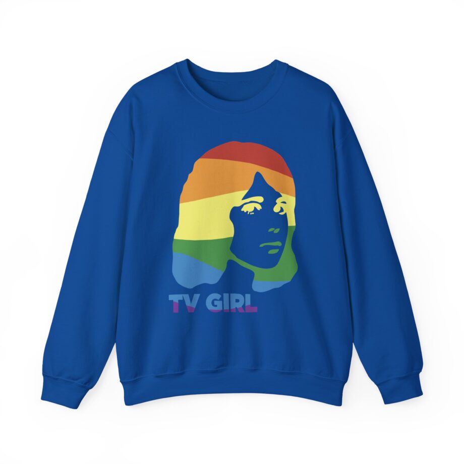 Tv Girl Unisex Heavy Blend Crewneck Sweatshirt