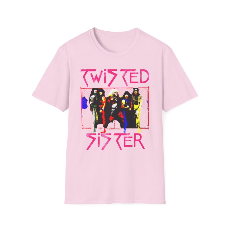 Vintage Group Photo Twisted Sister Unisex Softstyle T-shirt