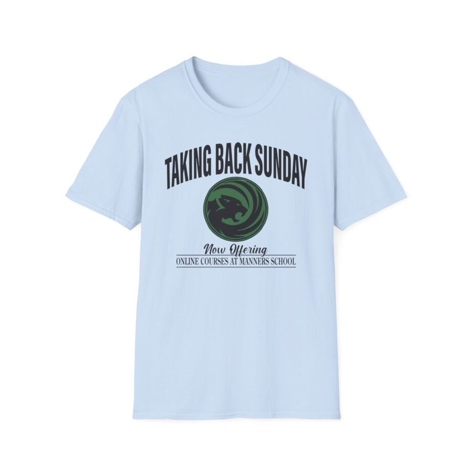 Taking Back Sunday Manners School Unisex Softstyle T-shirt