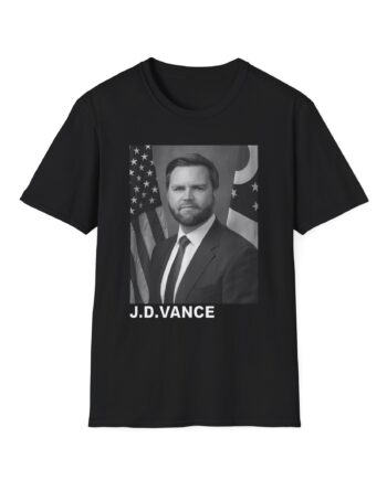 Jd Vance Portrait Pro Unisex Softstyle T-shirt