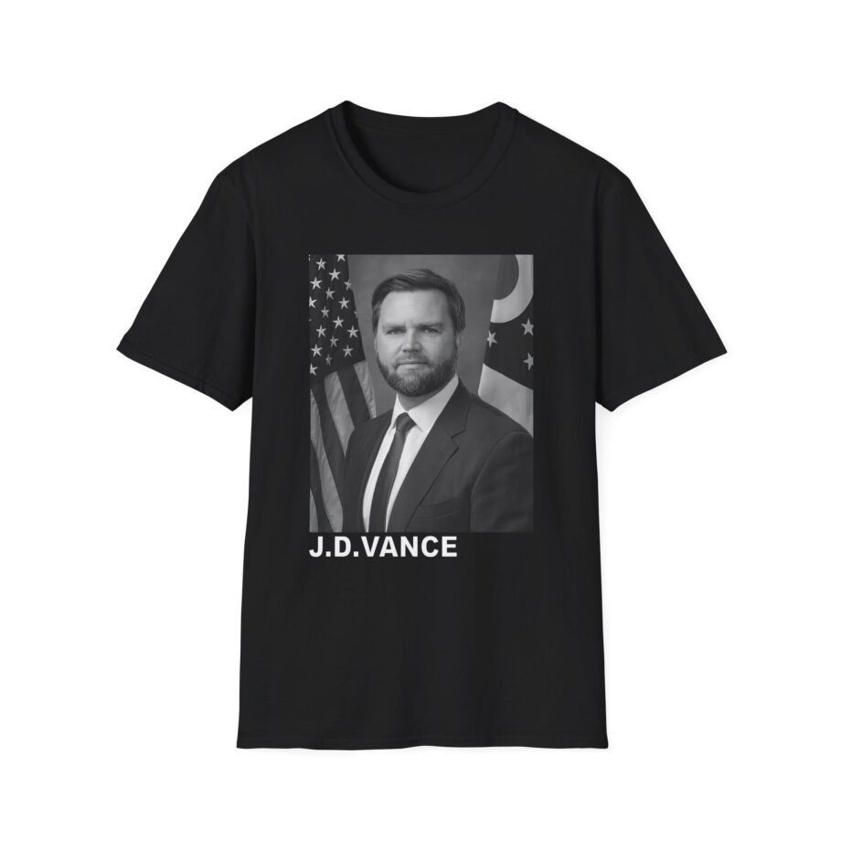 Jd Vance Portrait Pro Unisex Softstyle T-shirt