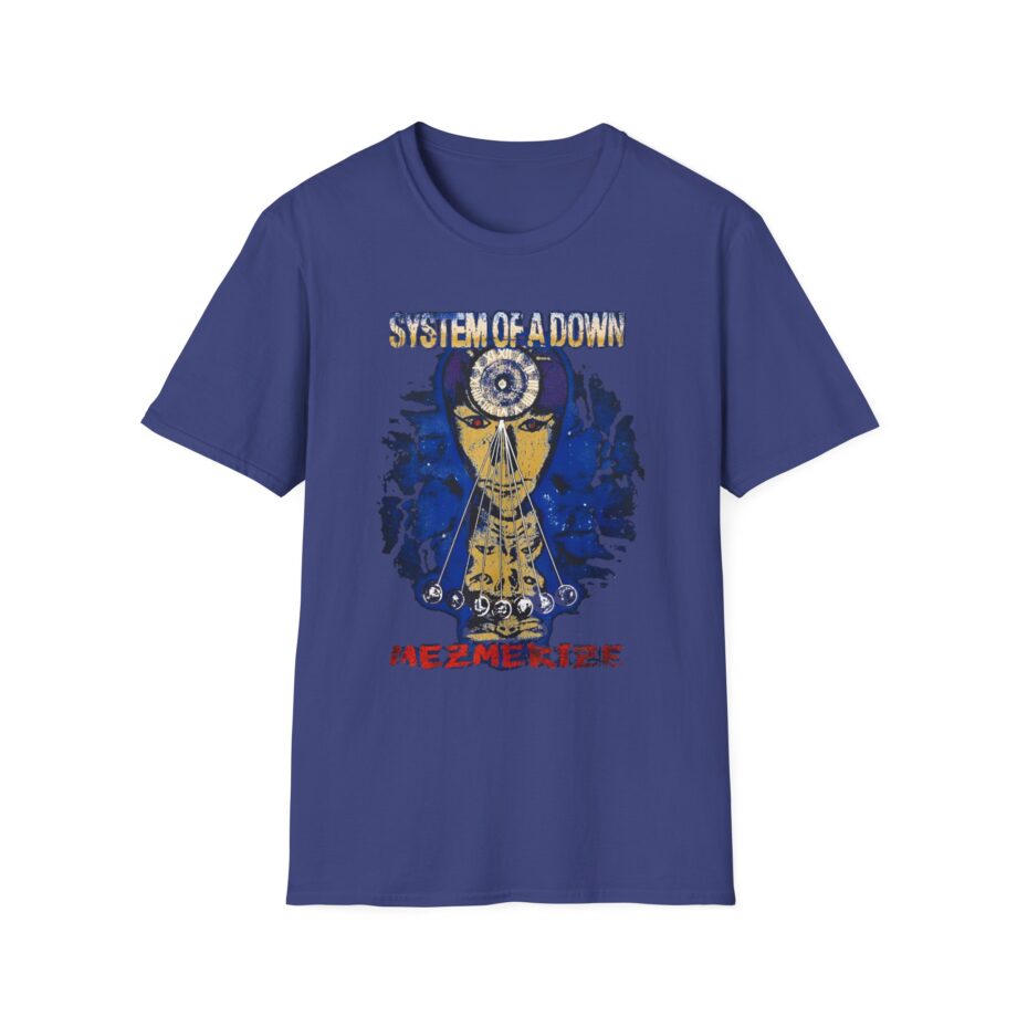 System of a Down Mezmerize Faded Cover Unisex Softstyle T-Shirt