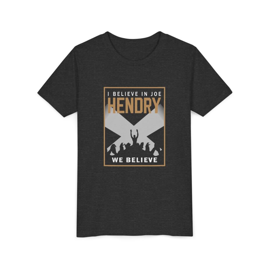 I Believe in Joe Hendry Youth Short Sleeve Tee