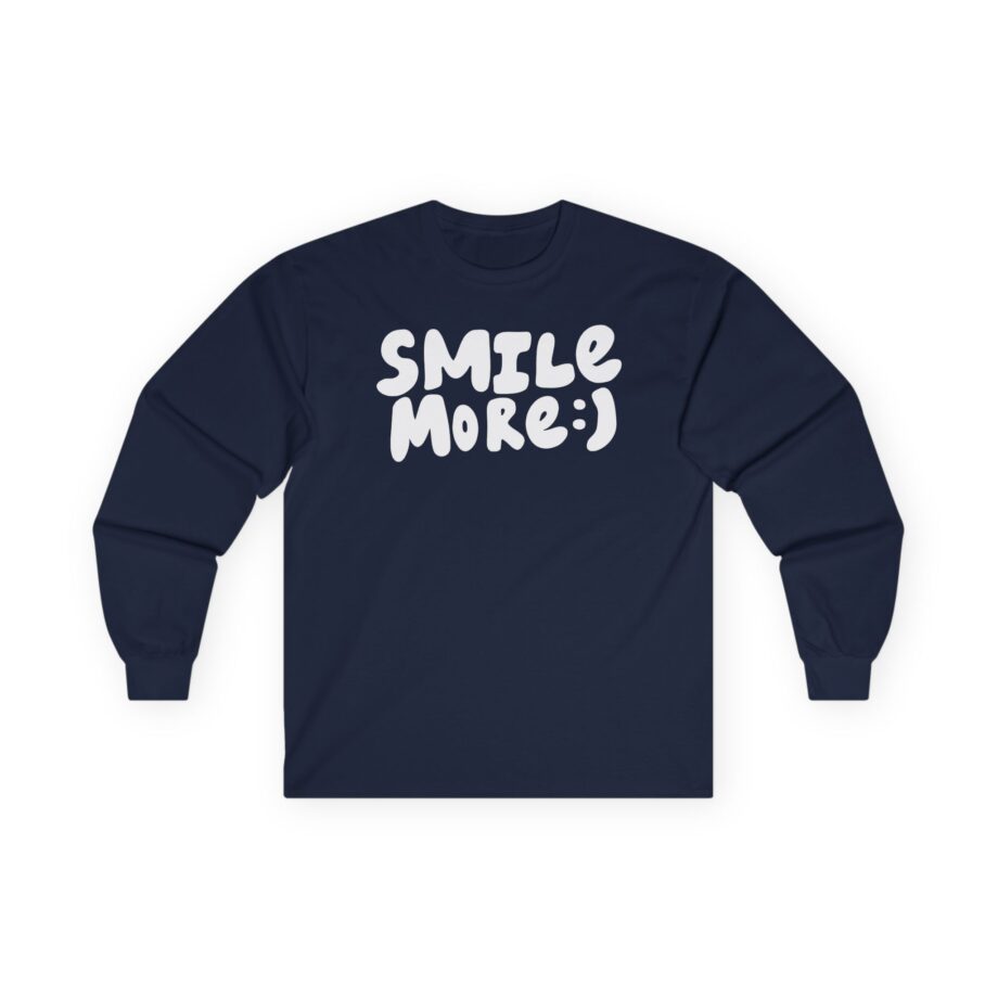 Roman Atwood Smile More Unisex Ultra Cotton Long Sleeve Tee