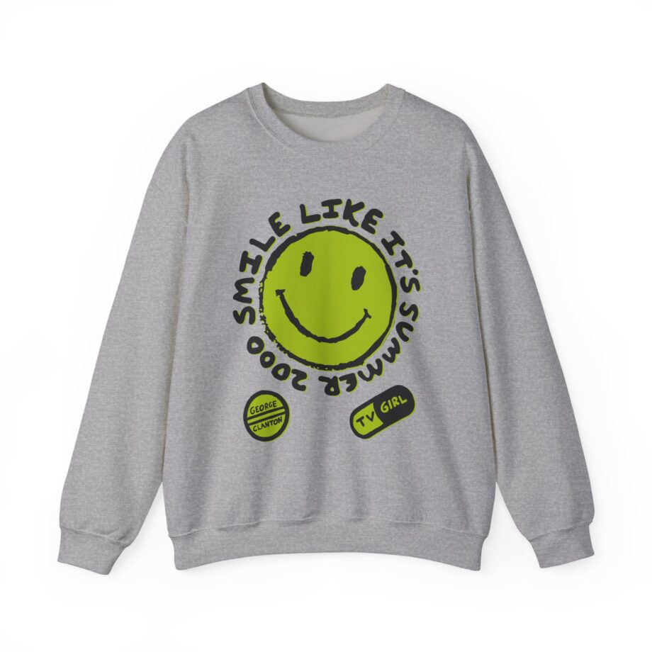 Tv Girl Smile Like It's Summer 2000 Unisex Heavy Blend Crewneck Sweatshirt