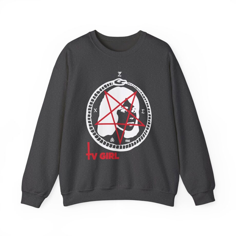 Tv Girl Unisex Heavy Blend Crewneck Sweatshirt